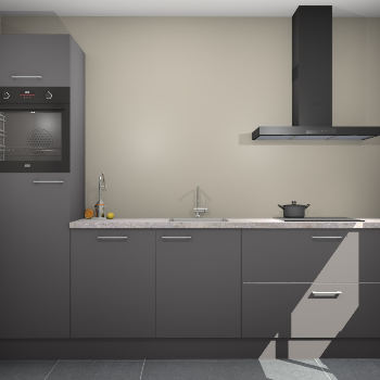 Onyxgrijjze eiken keuken Tokelau 43602