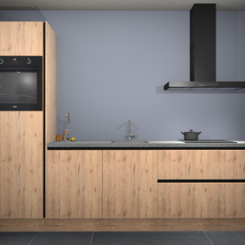 Madera Natuur greeploze keuken Tokelau 43912