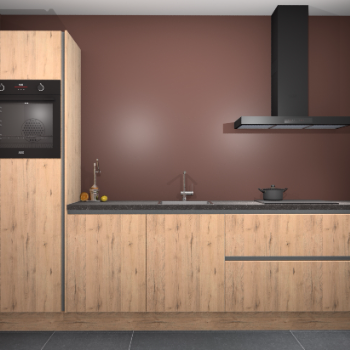 Madera Natuur greeploze keuken Tokelau 43982