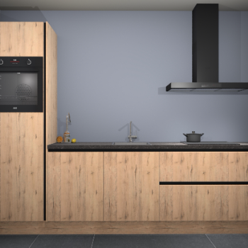 Madera Natuur greeploze keuken Tokelau 43988