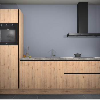 Madera Natuur greeploze keuken Tokelau 43997