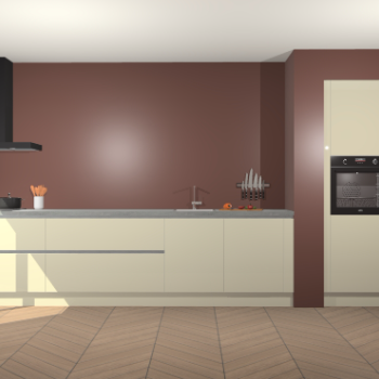 Magnolia hoogglans greeploze keuken Calgary 86378