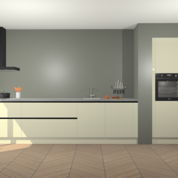 Magnolia hoogglans greeploze keuken Calgary 86381