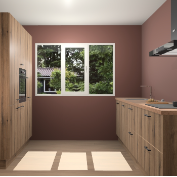 Goud Eiken keuken Bytom 55047