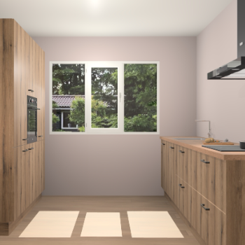 Goud Eiken keuken Bytom 55048