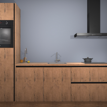 Astoria Eiken greeploze keuken Tokelau 44042