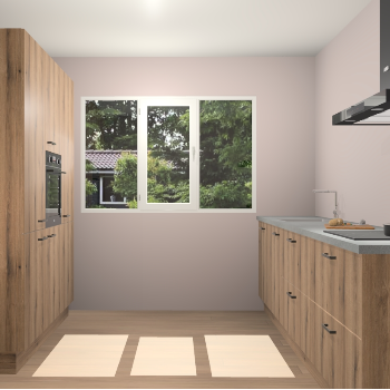 Goud Eiken keuken Bytom 55072