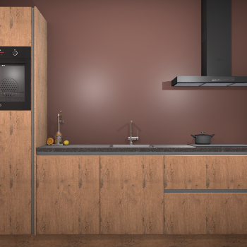 Astoria Eiken greeploze keuken Tokelau 44079