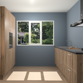 Goud Eiken keuken Bytom 55075