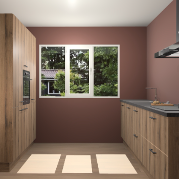 Goud Eiken keuken Bytom 55077