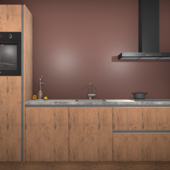 Astoria Eiken greeploze keuken Tokelau 44090