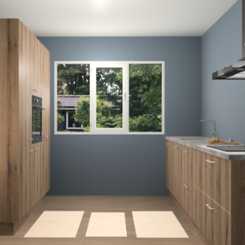 Goud Eiken keuken Bytom 55099