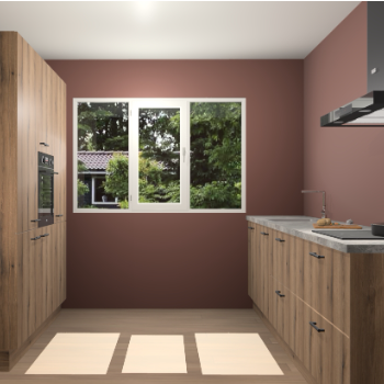 Goud Eiken keuken Bytom 55101