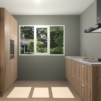 Goud Eiken keuken Bytom 55104