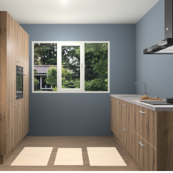 Goud Eiken keuken Bytom 55105