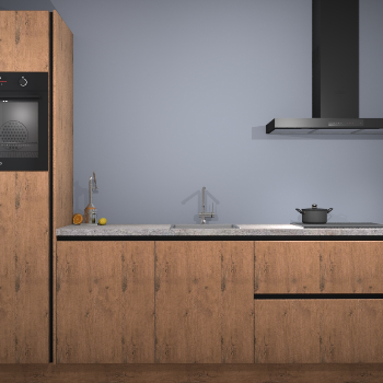 Astoria Eiken greeploze keuken Tokelau 44113