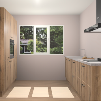 Goud Eiken keuken Bytom 55108