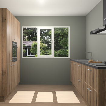 Goud Eiken keuken Bytom 55149