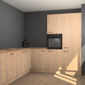 Madera Natuur keuken Portland 76411