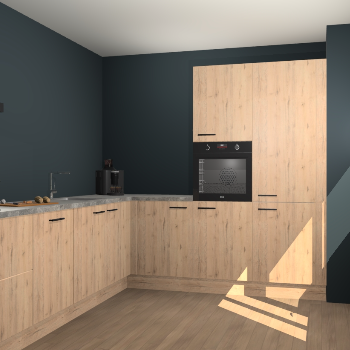 Madera Natuur keuken Portland 76508