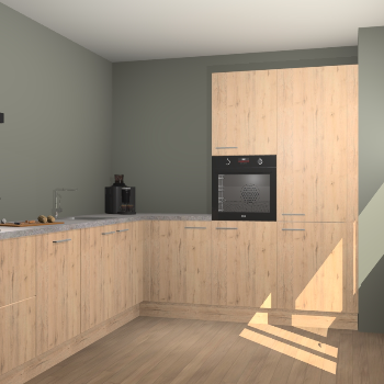 Madera Natuur keuken Portland 76520