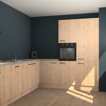 Madera Natuur keuken Portland 76526