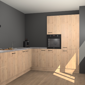 Madera Natuur keuken Portland 76527