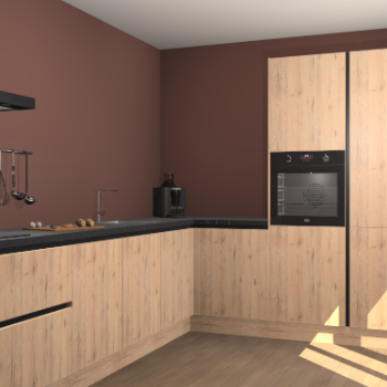 Madera Natuur greeploze keuken Portland 76541