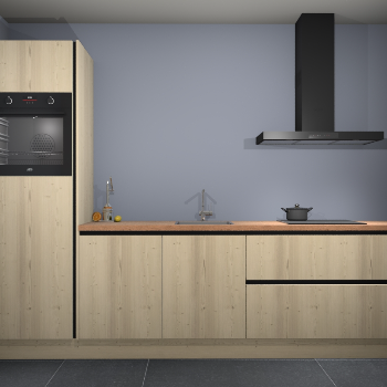 Vuren greeploze keuken Tokelau 45851