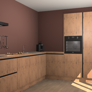 Astoria Eiken greeploze keuken Portland 76566