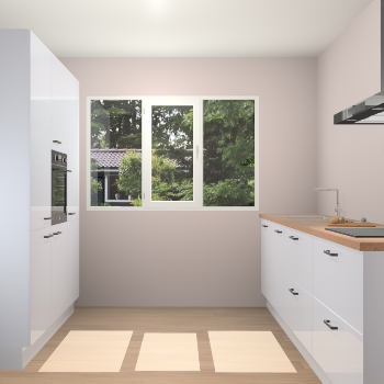 Sneeuwwitte Hoogglans keuken Bytom 55736