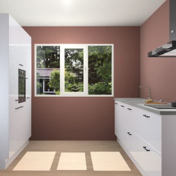 Sneeuwwitte Hoogglans keuken Bytom 58569