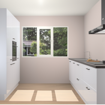 Sneeuwwitte Hoogglans keuken Bytom 58643