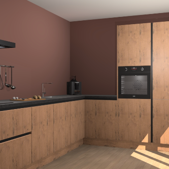 Astoria Eiken greeploze keuken Portland 76663