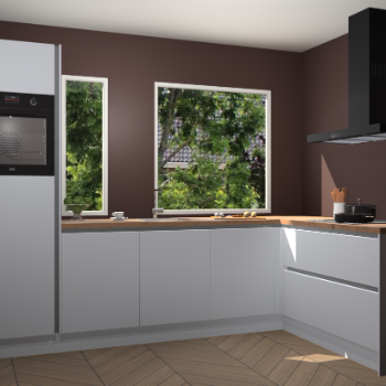 Sneeuwwitte greeploze keuken Cannes 72857