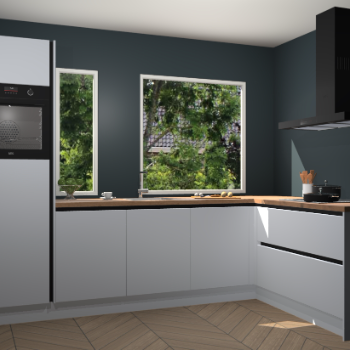 Sneeuwwitte greeploze keuken Cannes 72860