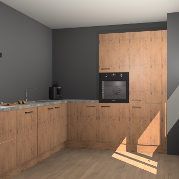 Astoria Eiken keuken Portland 76675