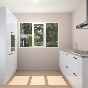 Sneeuwwitte Hoogglans keuken Bytom 58649