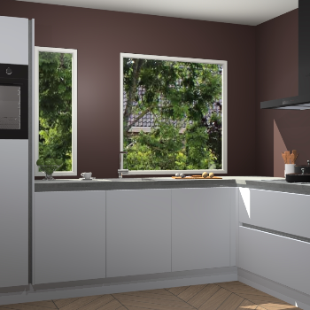 Sneeuwwitte greeploze keuken Cannes 72875