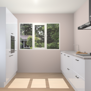 Sneeuwwitte Hoogglans keuken Bytom 59019