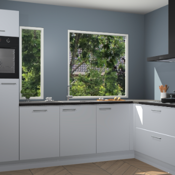 Sneeuwwitte keuken Cannes 72896