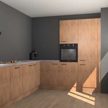 Astoria Eiken keuken Portland 76694