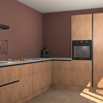 Astoria Eiken greeploze keuken Portland 76695