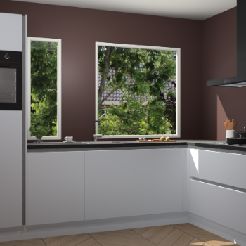 Sneeuwwitte greeploze keuken Cannes 72898