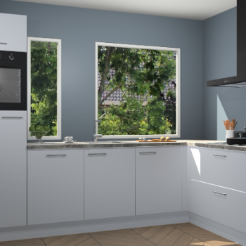 Sneeuwwitte keuken Cannes 72955