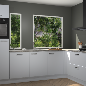 Sneeuwwitte keuken Cannes 72959