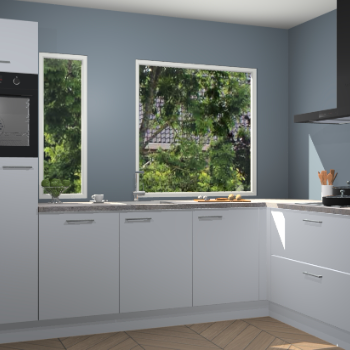 Sneeuwwitte keuken Cannes 72963