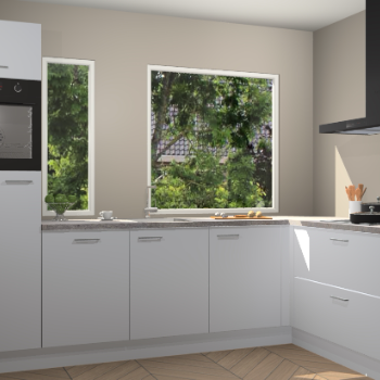 Sneeuwwitte keuken Cannes 72962