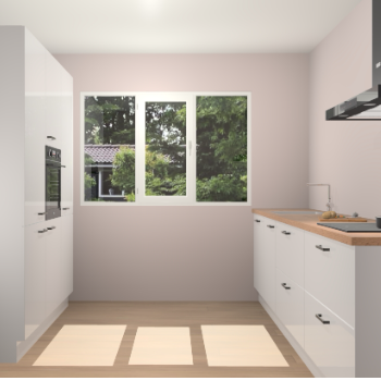 Zijdegrijze Hoogglans keuken Bytom 59064