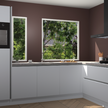 Sneeuwwitte greeploze keuken Cannes 72964